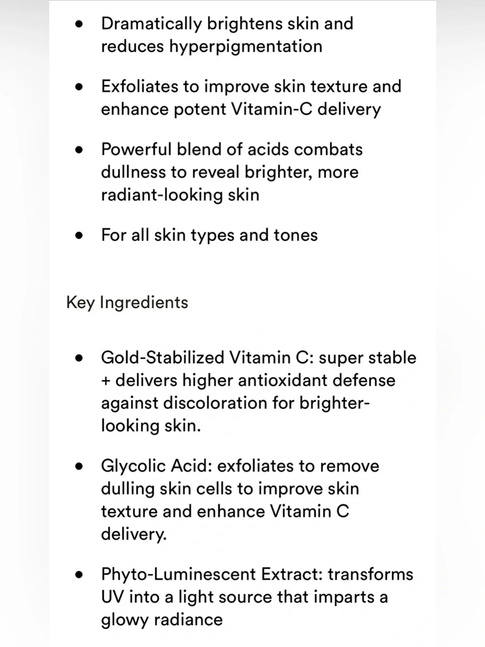 Murad dramatically brightens